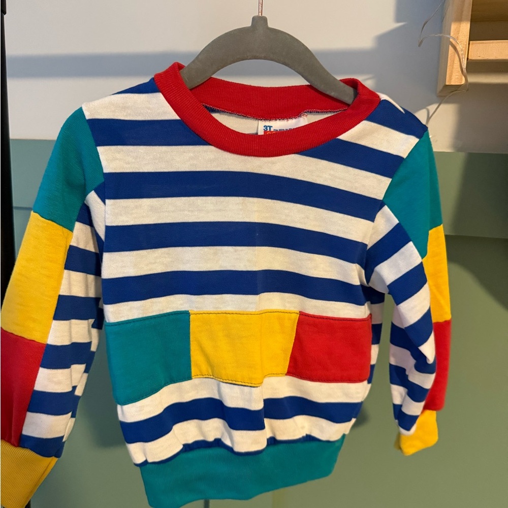 Vintage McKids Striped Kids Shirt